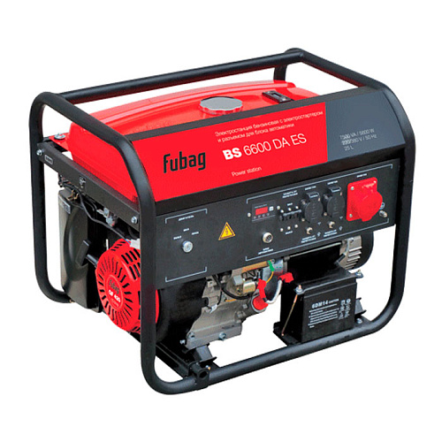 Бензиновый генератор FUBAG BS 6600 DA ES