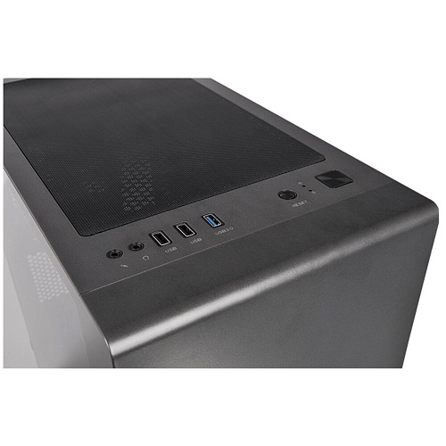 Корпус MicroATX Minitower Thermaltake S100 Tempered Glass (CA-1Q9-00S1WN-00) Black