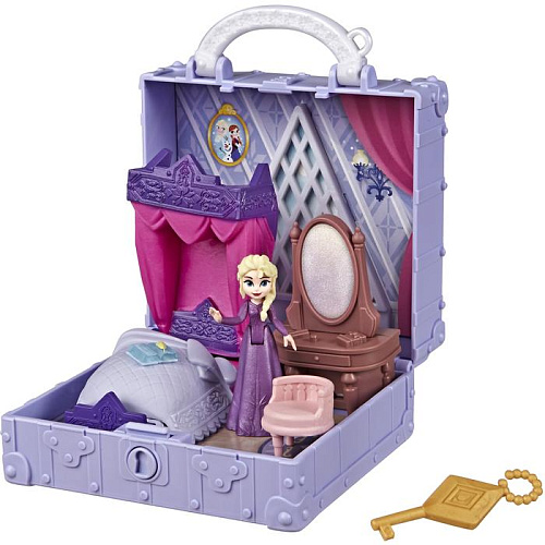 Hasbro Disney Frozen Холодное сердце 2 E6545 Шкатулка Спальня Эльзы