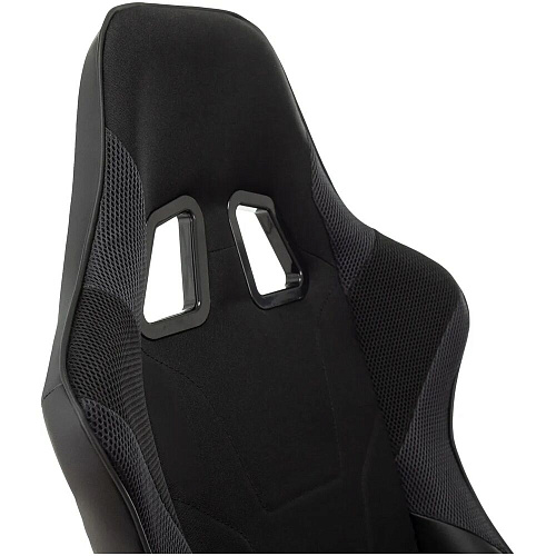 Кресло для геймера Zombie VIKING 4 AERO Edition черный ткань/эко.кожа с подголов. крестов. пластик