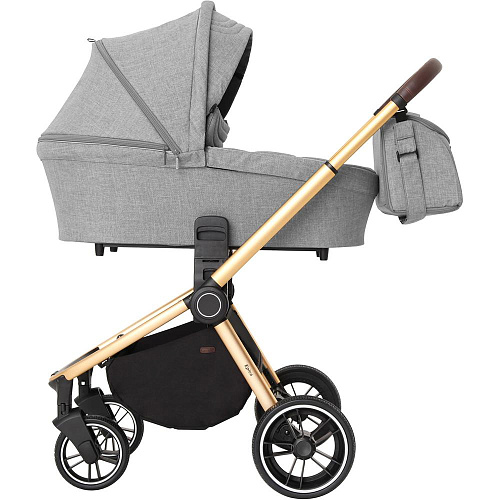 Коляска 2 в 1 Carrello Epica CRL-8510 Silver Grey (зол.рама)