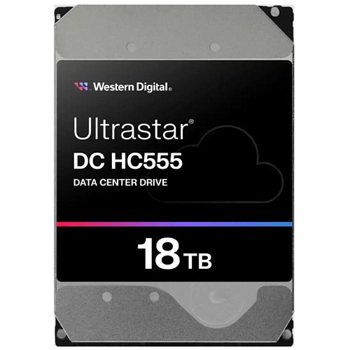 Внутренний жесткий диск 3,5" 18Tb WD (WUH722018CLE6L4) 512Mb 7200rpm SATA3 Ultrastar DC HC555