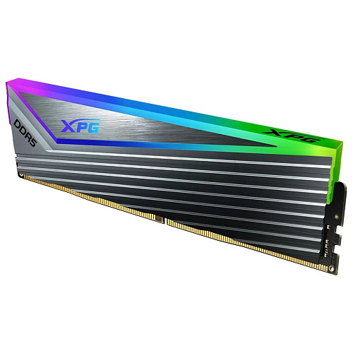 Модуль памяти DIMM 32Gb 2х16Gb DDR5 PC51200 6400MHz ADATA XPG Caster RGB Black (AX5U6400C3216G-DCCARGY)