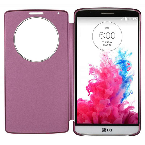 Чехол для LG D855/D856 G3 LG Quick Circle CCF-345G красный