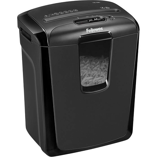 Уничтожитель бумаг Fellowes PowerShred M-8C (секр.P-3)/фрагменты/8лист./15лтр./скрепки/скобы/пл.карты