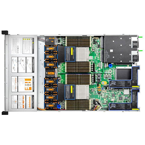 Платформа Gooxi SR101-D10R 1U, 2x Socket SP3 ; 32x DDR4; 10x 2.5" SATA/SAS ;  2х M.2 NVMe 2280 ;  2xPCIe 4.0x16;  OCP3.0 ; 2x1GbE i350; IPMI ; RAIL; 2x1300W (EU