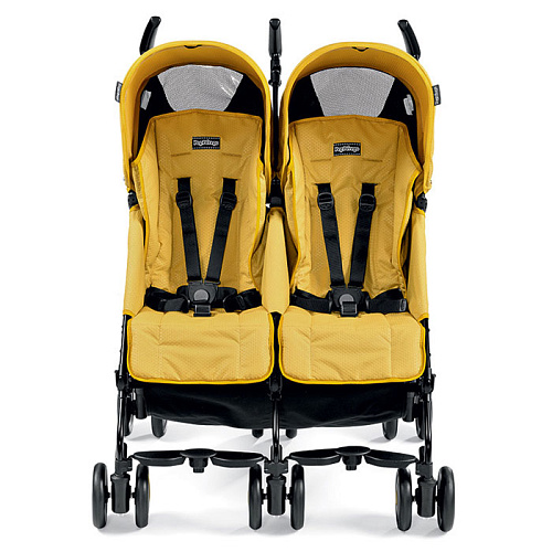 Коляска для двойни Peg-Perego Pliko Mini Twin Mod Yellow