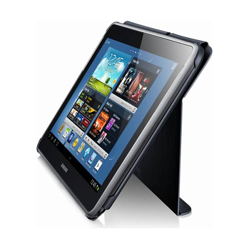 Чехол для Samsung Galaxy Note N8000 Samsung серый, книжка