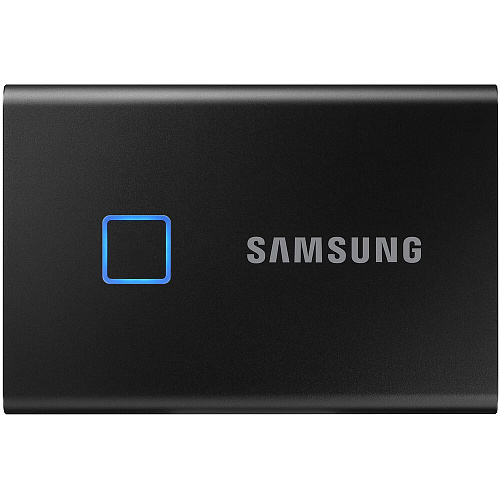 Внешний SSD-накопитель 1Tb Samsung T7 Touch MU-PC1T0K/WW (SSD) USB 3.2 Type C Черный УЦЕНКА
