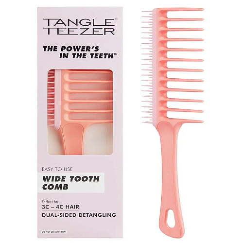 Tangle Teezer Расческа-гребень Wide Tooth Comb Mango Pink