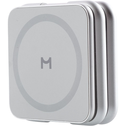 Беспроводная зарядная панель 3 в 1 Для IPhone, Apple Watch, Airpods Magssory WCH003 22W Silver