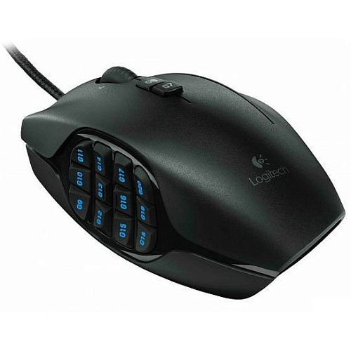 Мышь Logitech G600 MMO Gaming Mouse Black USB 910-002865