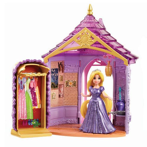 Disney Princess Комната Рапунцель с аксессуарами BDJ97