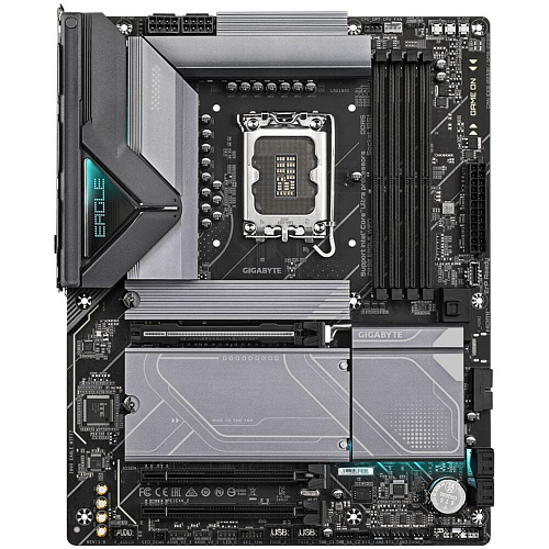 Материнская плата Gigabyte Z890 Eagle WiFi7 Z890 Soc-1851 4xDDR5, 4xSATA3, RAID, 4хM.2, 3xPCI-E16x, 5xUSB3.2, 1xUSB3.2 Type C, DP, WiFi, 2.5Glan, ATX