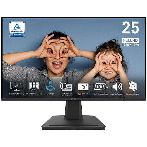 Монитор 25" MSI PRO MP252 IPS 1920x1080 4ms HDMI, DisplayPort