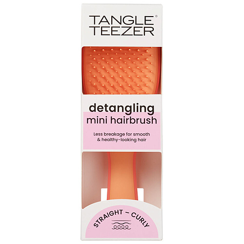 Tangle Teezer Расческа The Wet Detangler Mini Salmon Pink & Apricot