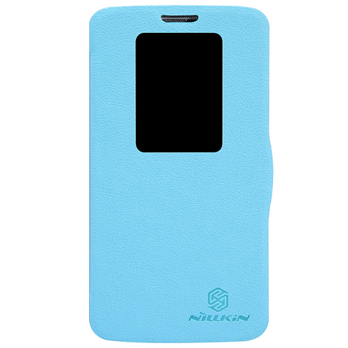 Чехол для LG D802 G2 Nillkin Fresh Series Leather Case T-N-LGG2-001 синий
