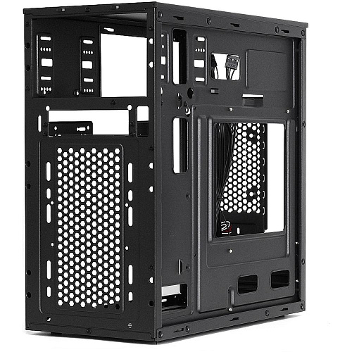 Корпус MicroATX Minitower Crown CMC-4220 (CM-PS500 One) 500W Black
