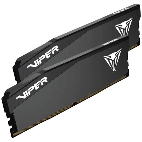 Модуль памяти DIMM 48Gb 2х24Gb DDR5 PC48000 6000MHz Patriot Memory Viper Elite 5 Ultra Black (VEU548G6028K)