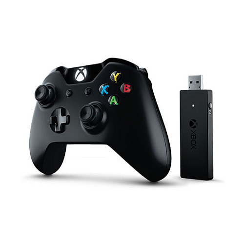 Геймпад Microsoft Xbox One Controller + Wireless Adapter for Windows 10
