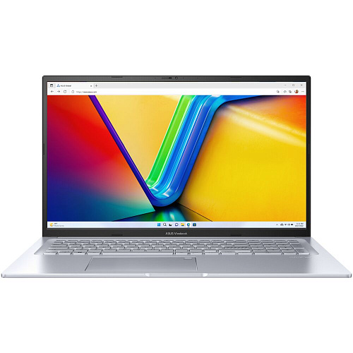 Ноутбук ASUS VivoBook 17X K3704VA-AU138 Core i9 13900H/16Gb/1Tb SSD/17.3" FullHD/DOS Cool Silver