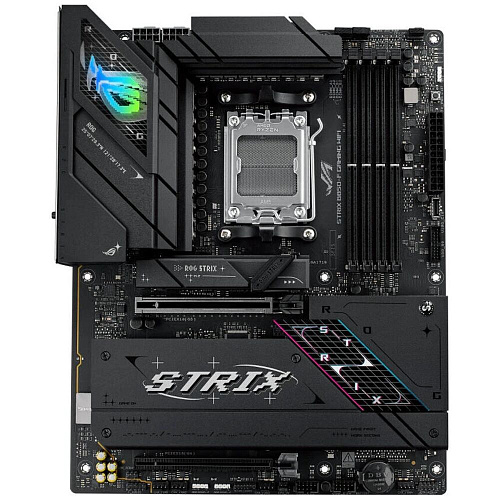 Материнская плата ASUS ROG Strix B850-F Gaming WiFI B850 Socket AM5 4xDDR5, 2xSATA3, RAID, 4xM.2, 2xPCI-E16x, 6xUSB3.2, 2xUSB3.2 Type C, DP, HDMI, WiFi, 2.5Glan, ATX
