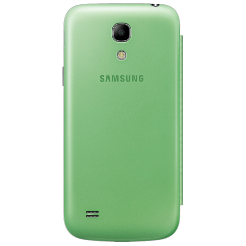 Чехол для Samsung I9190\I9192\I9195 Galaxy S4 mini Flip Cover зеленый с желтым