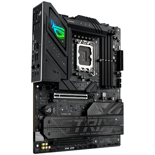 Материнская плата ASUS ROG Strix B860-F Gaming WiFi B860 Soc-1851 4xDDR5, 4xSATA3, RAID, 4хM.2, 2xPCI-E16x, 7xUSB3.2, 2xUSB3.2 Type C, DP, HDMI, WiFi, 2.5Glan,ATX