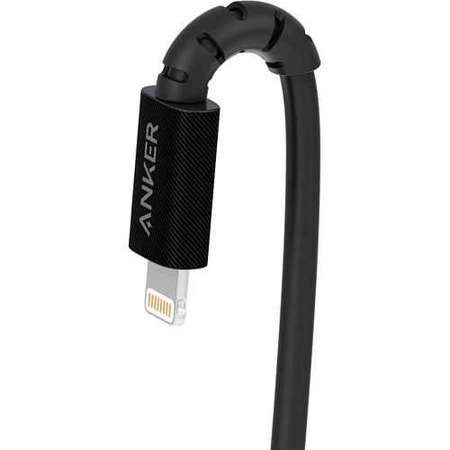 Кабель для Apple USB-C - Lightning Anker PowerLine 0.9м черный
