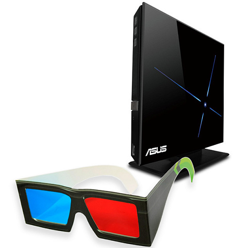 Внешний привод BluRay ASUS SBW-06C1S-U/BLK/G/AS BD±R/±RW USB 2.0 чёрный