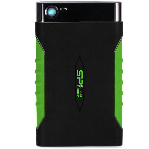 Внешний жесткий диск 2.5" 1000Gb Silicon Power SP010TBPHDA15S3K USB3.0 Armor A15 Черный