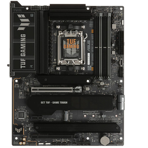 Материнская плата ASUS TUF Gaming X870E-Plus WiFi7 X870E Socket AM5 4xDDR5, 4xSATA3, RAID, 4xM.2, 2xPCI-E16x, 7xUSB3.2, 2xUSB3.2 Type C, HDMI, WiFi, 2,5Glan, ATX