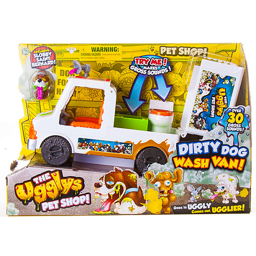 Игровой набор Ugglys Pet Shop Вэн - мойка для питомцев+1 фигурка