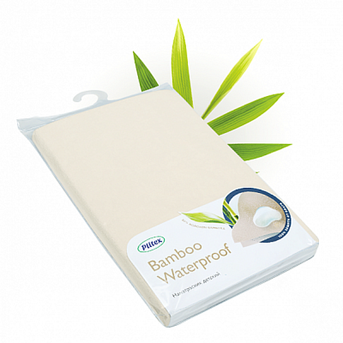 Наматрасник Plitex Bamboo Waterproof Comfort 120*60 (на резинках)