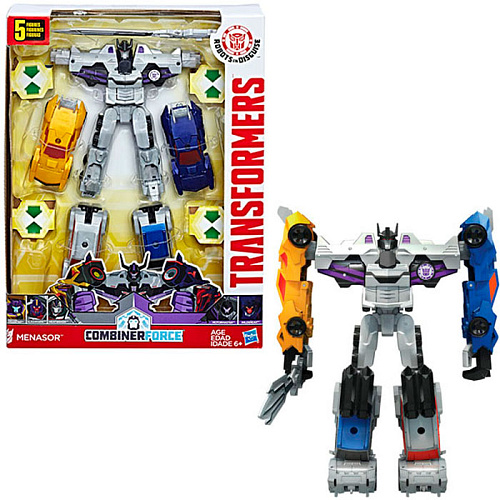 Hasbro Transformers C0624 Трансформеры Роботы под прикрытием: Тим-Комбайнер Менасор