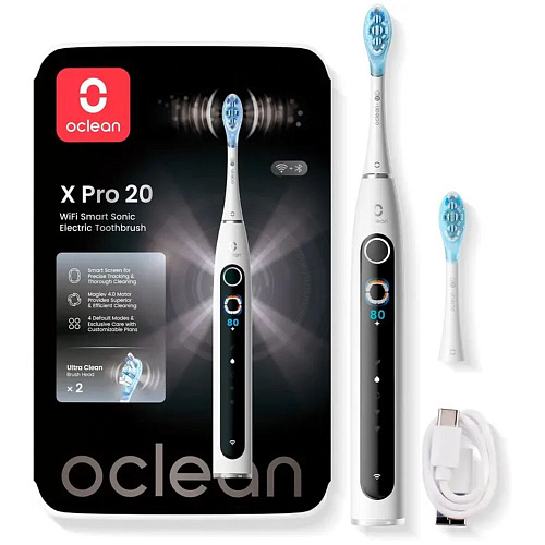 Электрическая зубная щетка Oclean Электрическая зубная щётка X Pro 20, White