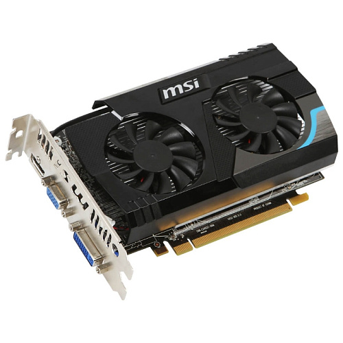 Видеокарта MSI 1024Mb HD6670 R6670-MD1GD5 (128bit) DVI, VGA, HDMI Ret