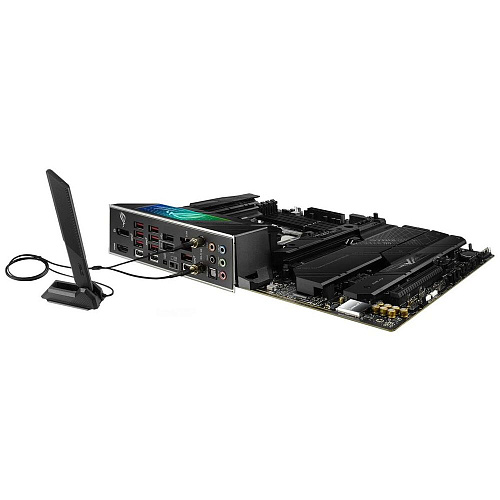 Материнская плата ASUS ROG Strix X670E-F Gaming WiFi X670 Socket AM5 4xDDR5, 4xSATA3, RAID, 4xM.2, 2xPCI-E16x, 7xUSB3.2, 3xUSB3.2 Type C, DP, HDMI, WiFi, 2.5Glan, ATX