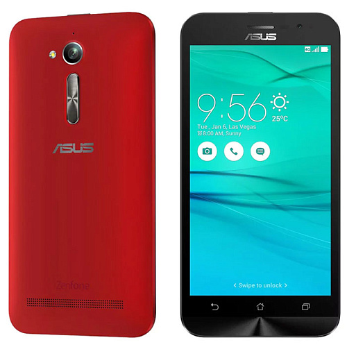 Смартфон ASUS ZenFone Go ZB500KL 16GB LTE 5" Dual Sim Red