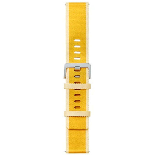 Ремешок для умных часов Нейлоновый ремешок для умных часов Xiaomi Watch S1 Active Braided Nylon Strap Graphite M2122AS1 Yellow (BHR6212GL)