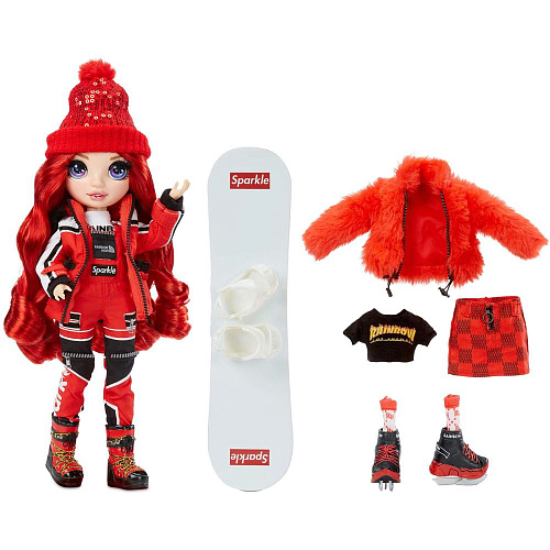Игровой набор Rainbow High Winter Break Fashion Doll- Ruby Anderson (Red) 574286