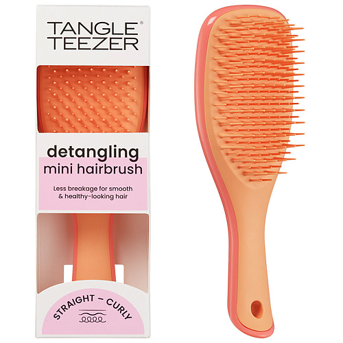 Tangle Teezer Расческа The Wet Detangler Mini Salmon Pink & Apricot