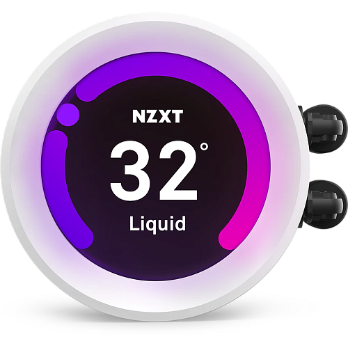 Система водяного охлаждения NZXT Water Cooler Kraken Z63 RGB White (S1150/1151/1155/1200, S2066, S2011, AM4) RL-KRZ63-RW Ret