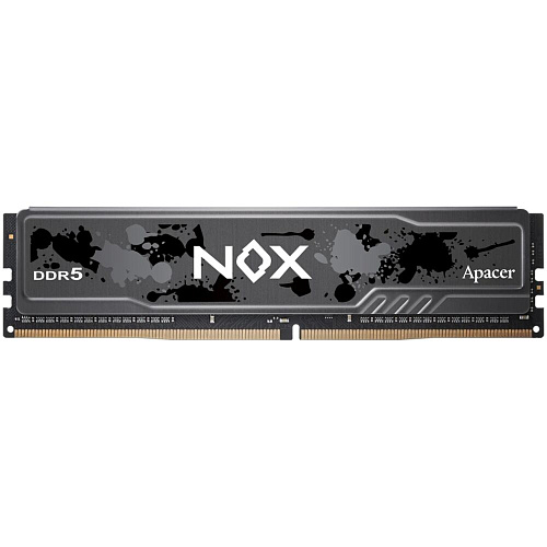 Модуль памяти DIMM 32Gb 2х16Gb DDR5 PC51200 6400MHz Apacer NOX Gray (AH5U32G60C622MBAA-2)