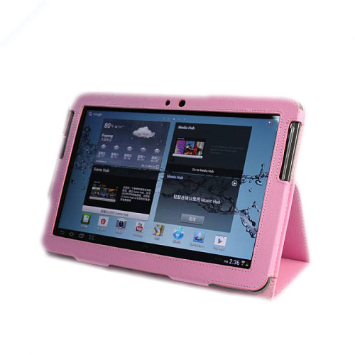 Чехол для Samsung Galaxy Tab 2 P5100/P5110 10.1", IT Baggage исскуст. кожа,  розовый ITSSGT1022-3