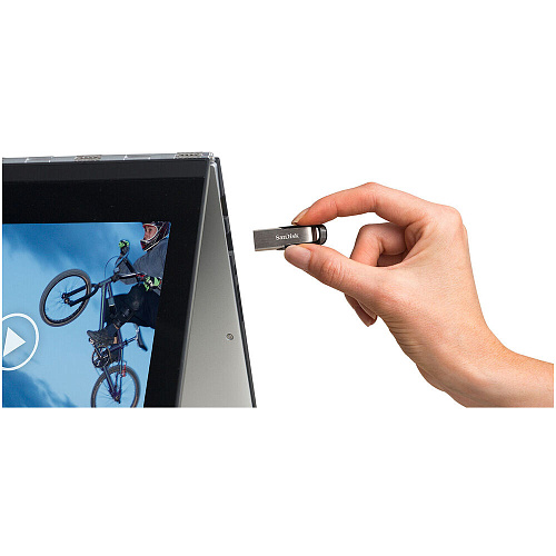 USB Flash накопитель 512GB SanDisk CZ73 Ultra Flair (SDCZ73-512G-G46) USB 3.0 Серебристый