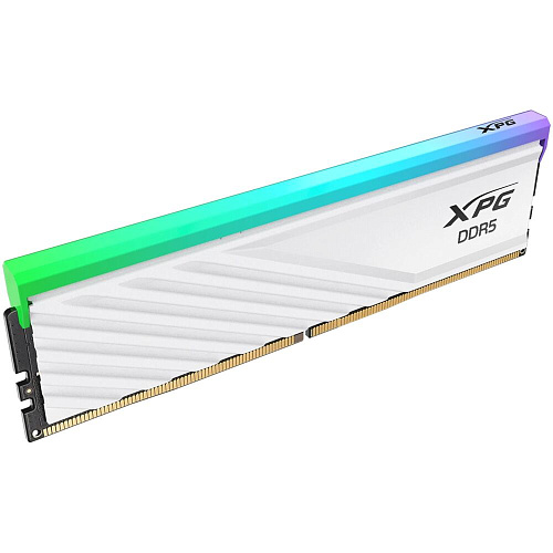 Модуль памяти DIMM 32Gb 2х16Gb DDR5 PC48000 6000MHz ADATA XPG Lancer Blade White (AX5U6000C4816G-DTLABRWH)