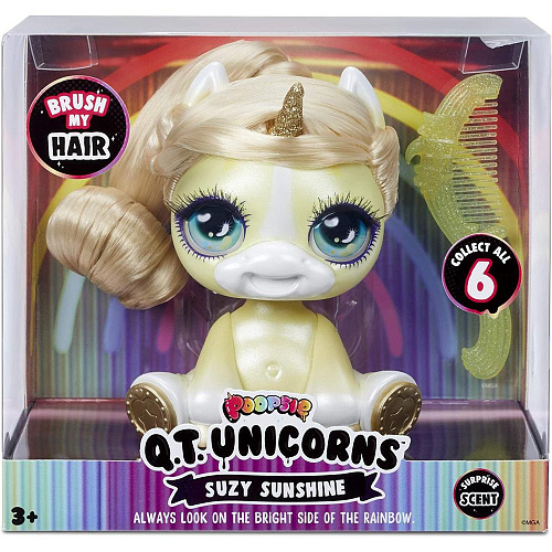 Poopsie Surprise Unicorn Фигурка единорога с волосами c аксессуарами 567301 Suzy Sunshine