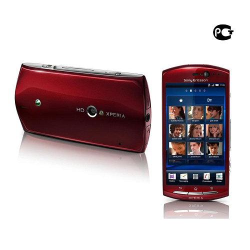Смартфон SonyEricsson MT15i Xperia neo red
