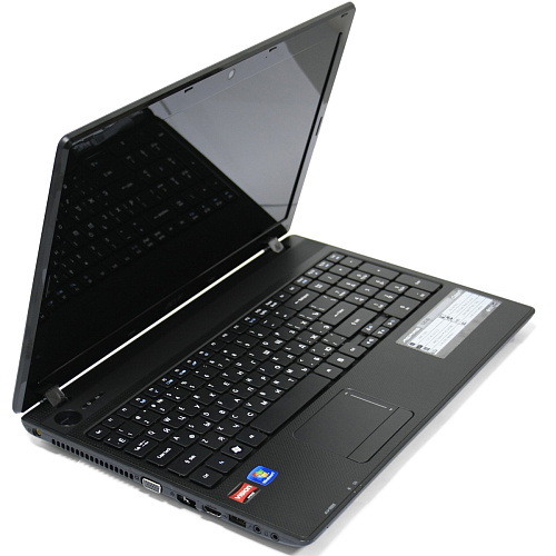 Ноутбук Acer Aspire 5253G-E353G25Mikk AMD E350/3Gb/250GB/DVD/AMD 6470/W7HB 64/black